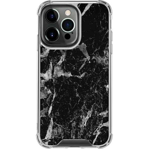 Crushed Black iPhone 16 Pro Clear Case